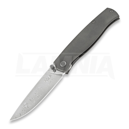 Πτυσσόμενο μαχαίρι Cheburkov Strizh small Damascus Titanium