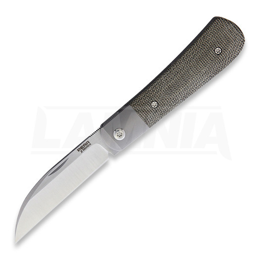 Pena Knives X-Series Linerlock Green Micarta összecsukható kés