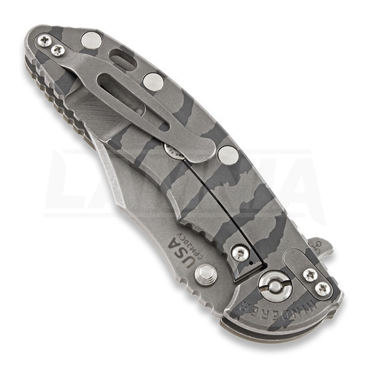 Hinderer 3.5 XM-18 Bowie Tigerstripe vouwmes