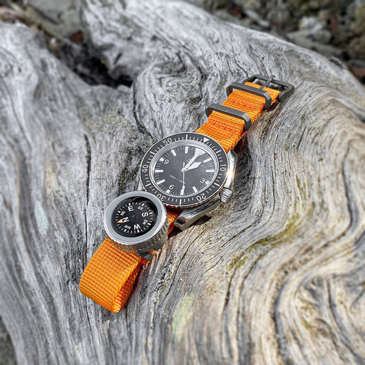 Prometheus Design Werx Expedition Watch Band Compass Kit TiP - Orange ...