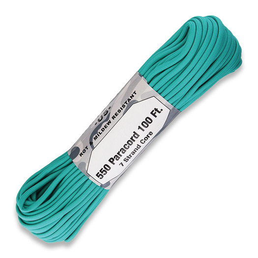 Atwood Paracord 550, Teal 30,5m