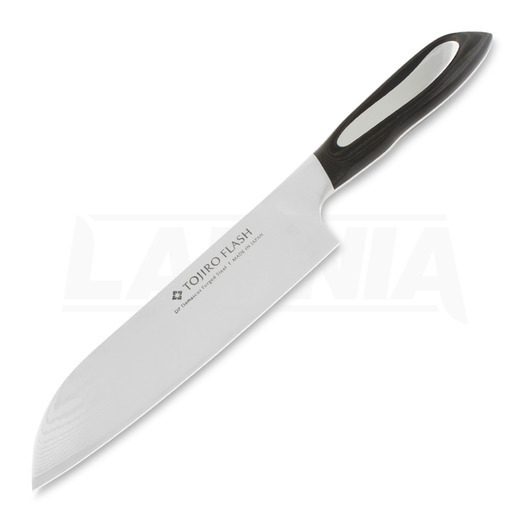 Japanese kitchen knife Tojiro Flash DP Damascus Santoku 180mm