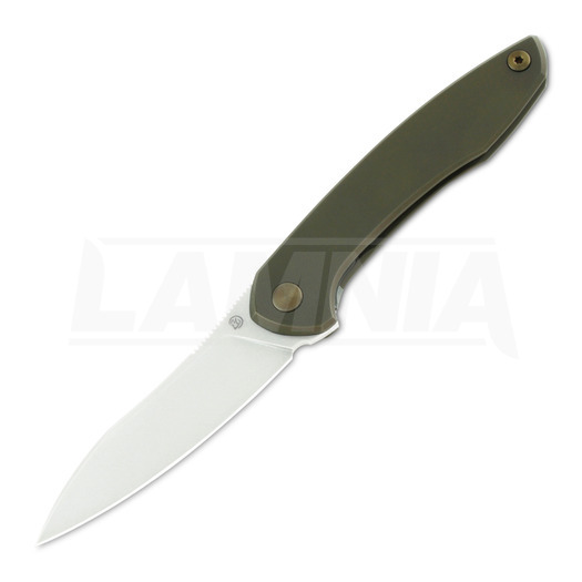 Nóż składany Cheburkov Mini Russkiy CPM S125V, Bronzed Titanium