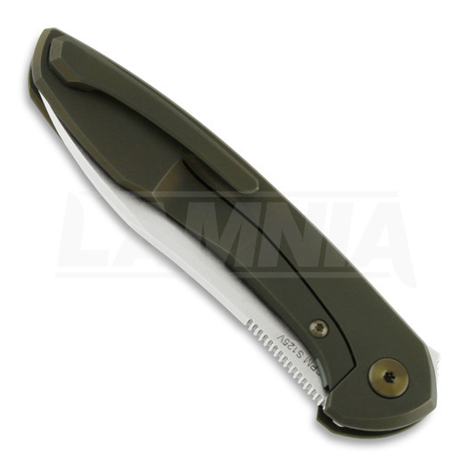 Nóż składany Cheburkov Mini Russkiy CPM S125V, Bronzed Titanium