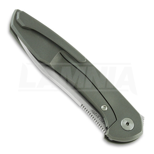 Cheburkov Mini Russkiy CPM S125V foldekniv, Titanium