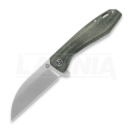 QSP Knife Pelican Micarta Taschenmesser, grün