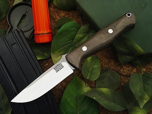 มีด Bark River Gunny S35VN, green