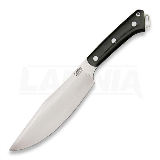 Cuchillo de supervivencia Bark River Trailbuddy III, negro