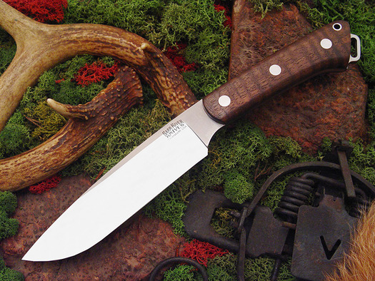 Cuchillo de caza Bark River Magnum Fox River, American Walnut