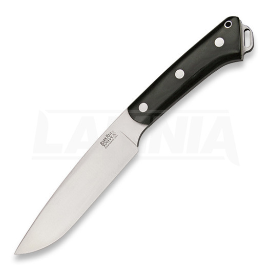 มีดล่าสัตว์ Bark River Magnum Fox River, Black Canvas Micarta