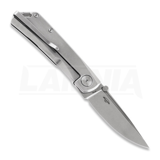 RealSteel Luna Eco összecsukható kés, stonewash 7082