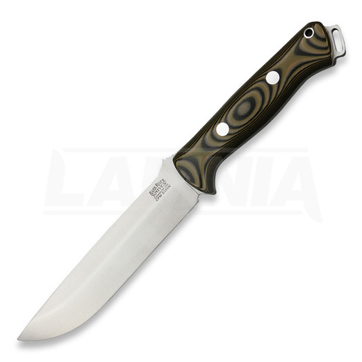 Cuchillo de supervivencia Bark River Bravo 1.5, verde G-10