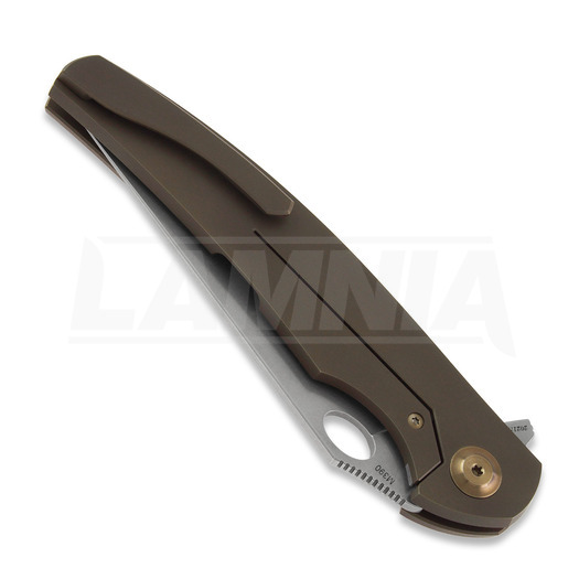 Cheburkov Voron M390 Bronze Titanium fällkniv