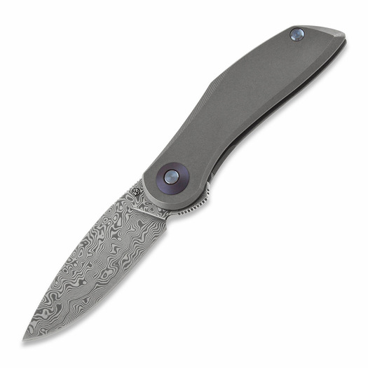 Cheburkov Urbis Damascus foldekniv, Titanium