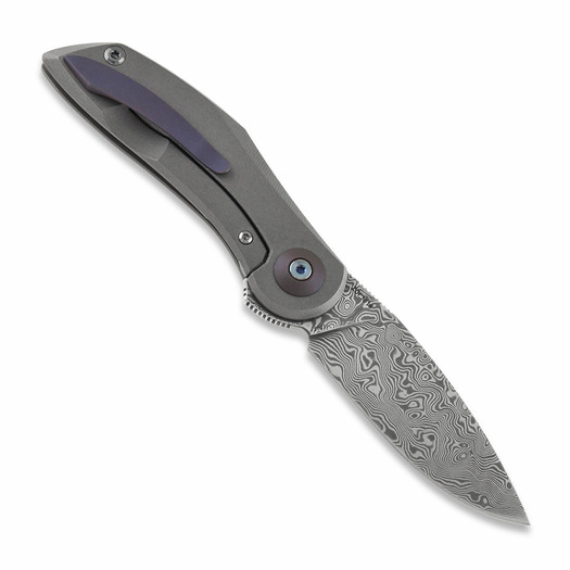 Nóż składany Cheburkov Urbis Damascus, Titanium