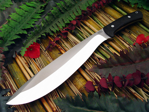 Bark River Grasso Bolo III machete, svart