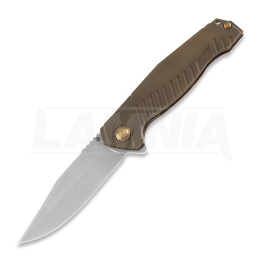 Briceag Cheburkov Medved (Bear) CPM S125V, Bronze Titanium