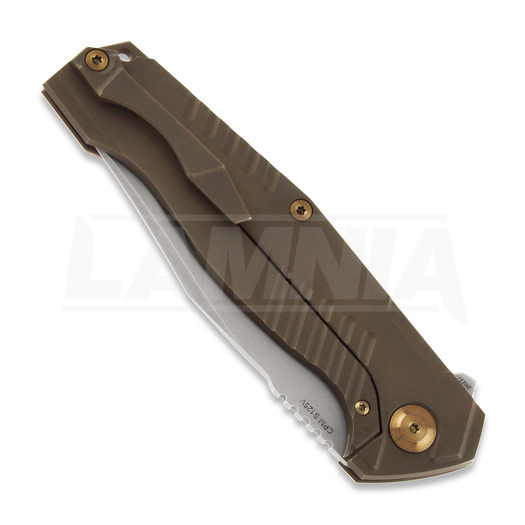 Nóż składany Cheburkov Medved (Bear) CPM S125V, Bronze Titanium