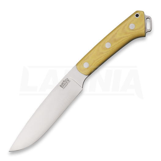 มีดล่าสัตว์ Bark River Magnum Fox River, Ivory Micarta