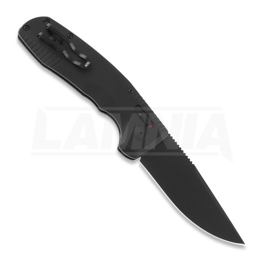 Сгъваем нож SOG SOG-TAC AU, Black/Straight Edge SOG-15-38-01-57