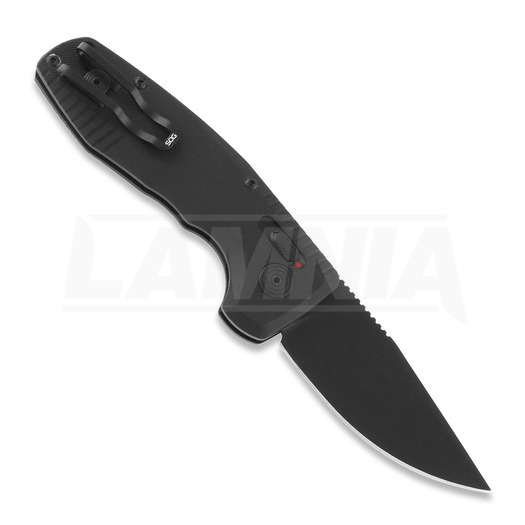 SOG SOG-TAC AU Compact összecsukható kés, Black/Straight Ed SOG-15-38-07-57