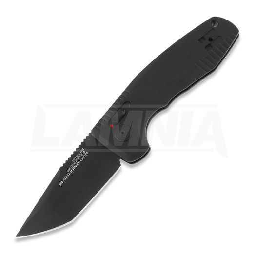 SOG SOG-TAC AU Compact 접이식 나이프, Black/Tanto/Str SOG-15-38-09-57