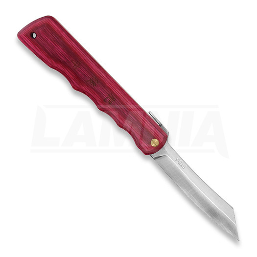 Skladací nôž Higonokami Woody VG10, červená