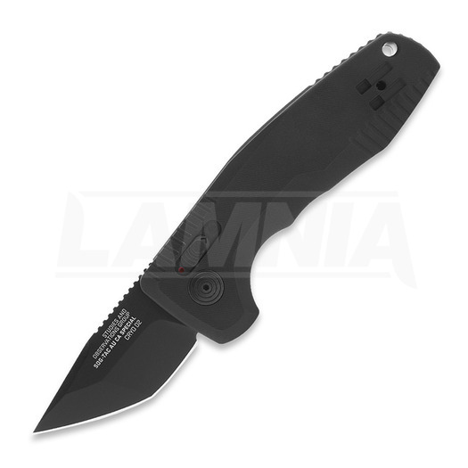 SOG SOG-TAC AU Compact 折り畳みナイフ, Black/CA Special Tanto SOG-15-38-14-57