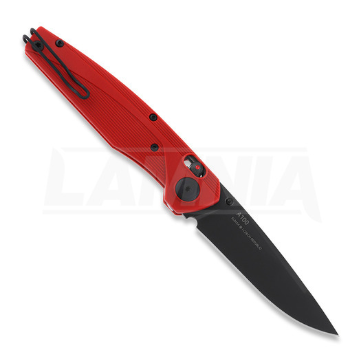 Πτυσσόμενο μαχαίρι ANV Knives A100, κόκκινο