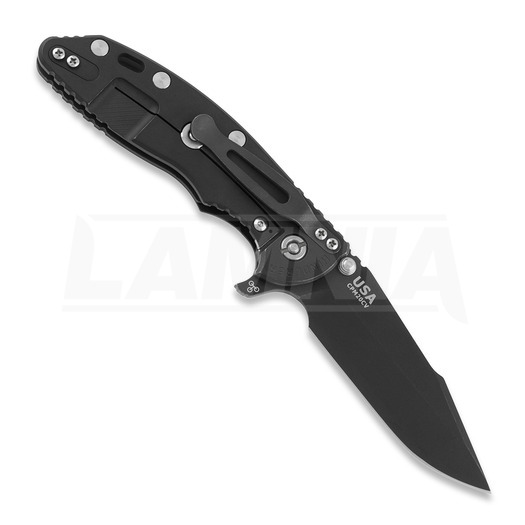 Saliekams nazis Hinderer 3.5 XM-18 Skinny Harpoon Spanto Tri-Way Battle Black Black G10