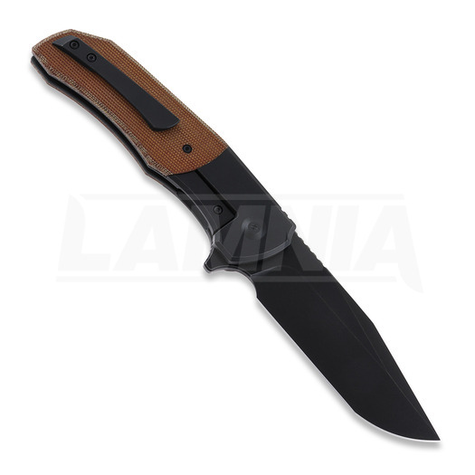 Berg Blades Iron Wolf DLC sklopivi nož, brown canvas micarta