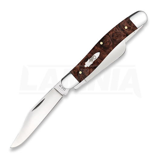 Case XX Smooth Maple Burl Wood Stockman Stainless 64065 Folding Pocket  Knife - Sportsman Fulfillment