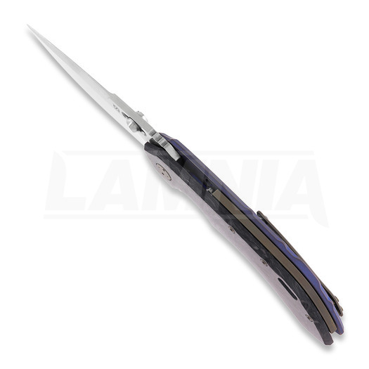 Olamic Cutlery Wayfarer 247 Purist sklopivi nož, dark matter, Black Show Side