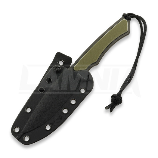 Spartan Blades Phrike, Black/Green, Black Kydex