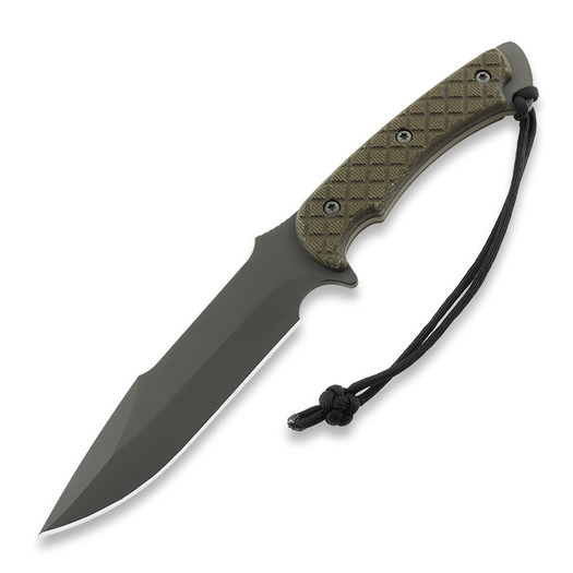 Spartan Blades Horkos, Black/Green, Black Molle