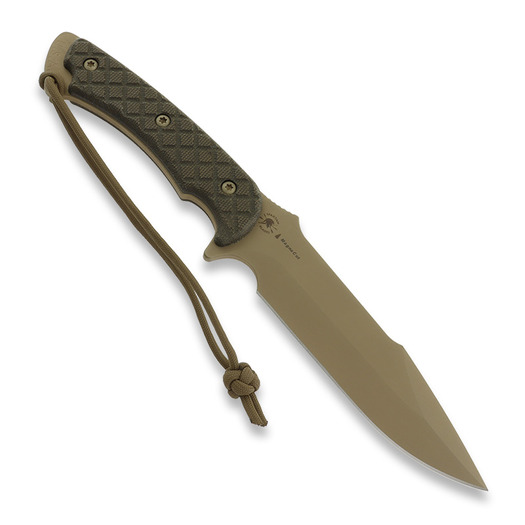 Spartan Blades Horkos, Flat Dark Earth/Green, Black Molle