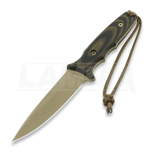 Spartan Blades Harsey TT, Flat Dark Earth/Camo, Black Molle