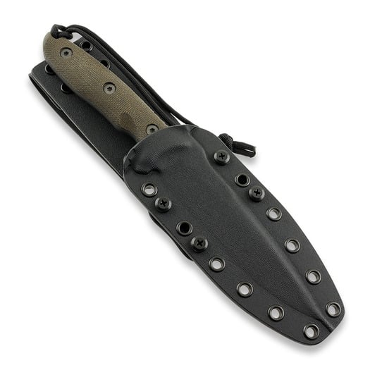 Spartan Blades Moros, Black/Green, Black Kydex