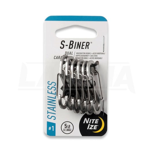 Nite Ize S-Biner No. 1 6 Pack