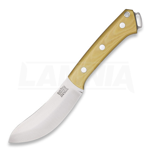 Ловен нож Bark River Wolf River, Antique Ivory Micarta