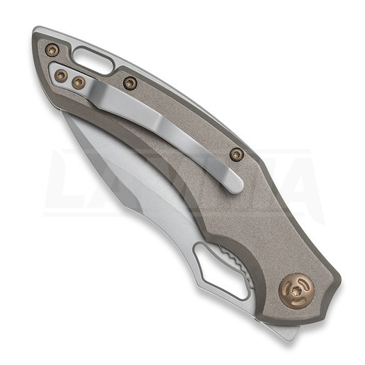 Складной нож Fox Edge Sparrow Aluminium, Bronzed