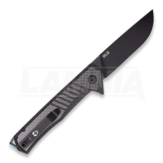 Zavírací nůž Tekto Knives F1 Alpha Linerlock CF/Blue