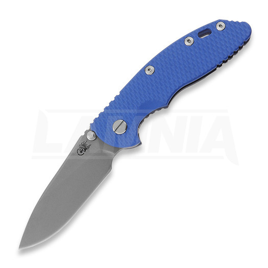 Skladací nôž Hinderer 3.5 XM-18 Slicer Non Flipper Tri-Way Battle Blue Blue G10