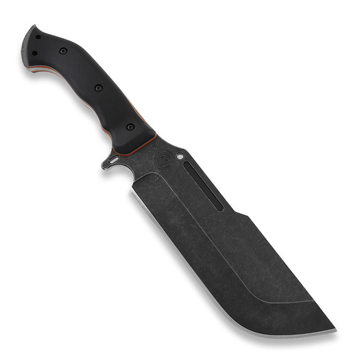 Work Tuff Gear Ares 刀, Black/Gray&Orange Liner G10
