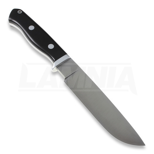 Cuchillo de caza Bark River Gameskeeper II, negro micarta