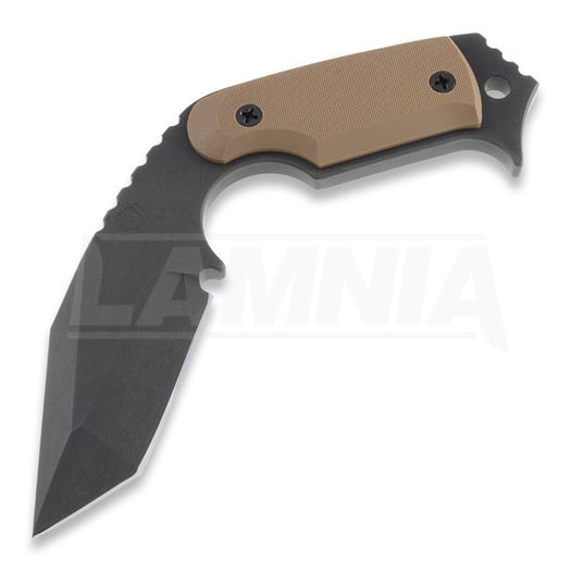 Medford Tanto Pup NP3 kniv, brun