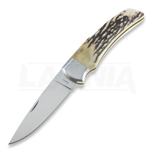 G. Sakai Folding Hunter összecsukható kés, stag