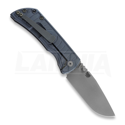 Πτυσσόμενο μαχαίρι McNees Custom Knives MAC2 3.5 - ATOMIC - BLU/BRZ - SHOCKWAVE