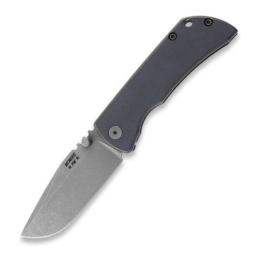 McNees Custom Knives MAC2 3" - Atomic SW - Blue / Bronze Taschenmesser