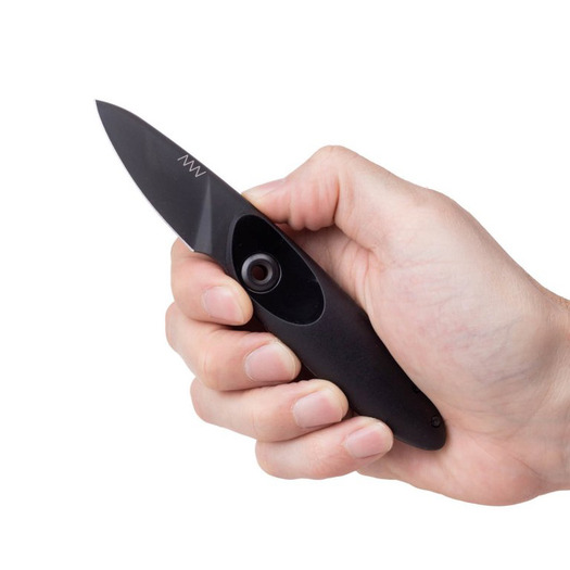 Skladací nôž ANV Knives Z070 Sleipner, GRNPU Black